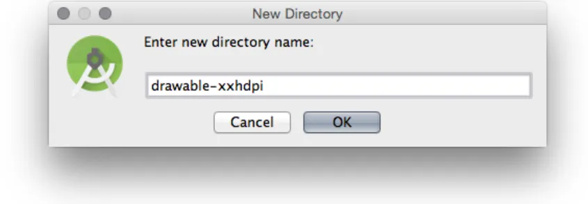 図 1.10 New Directory