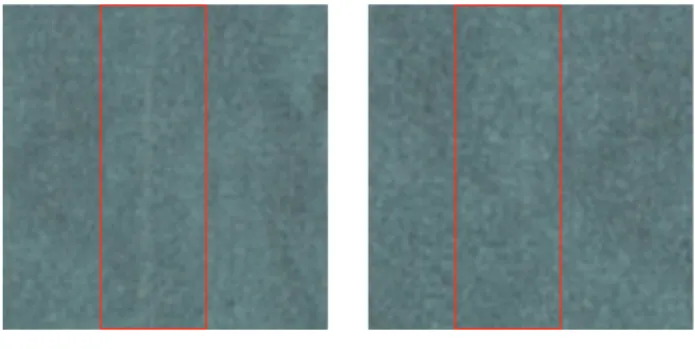 Fig. 20   Effect of optimal masking in minimizing unevenness in overlap- overlap-ping areas between neighboring head modules