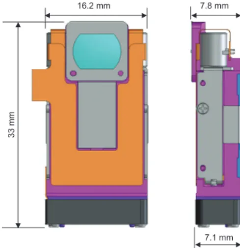 Fig. 7   MTF of the thin zoom lens at infinity. The zoom lens unit has im- im-age quality equivalent to a compact DSC