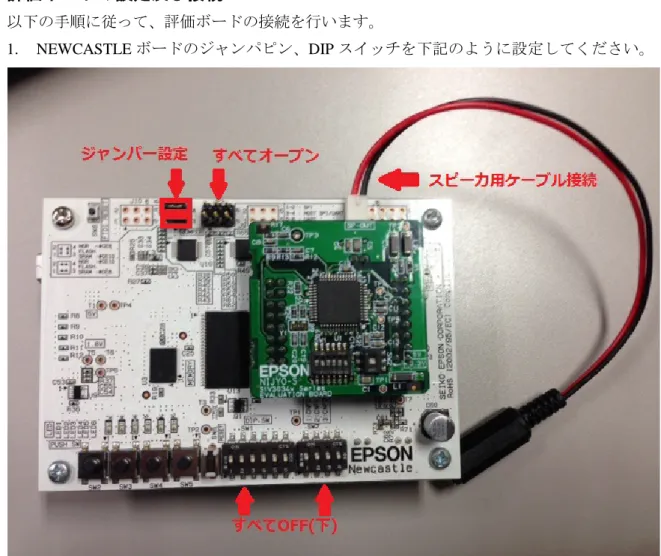 図 3-4  NEWCASTLE の設定