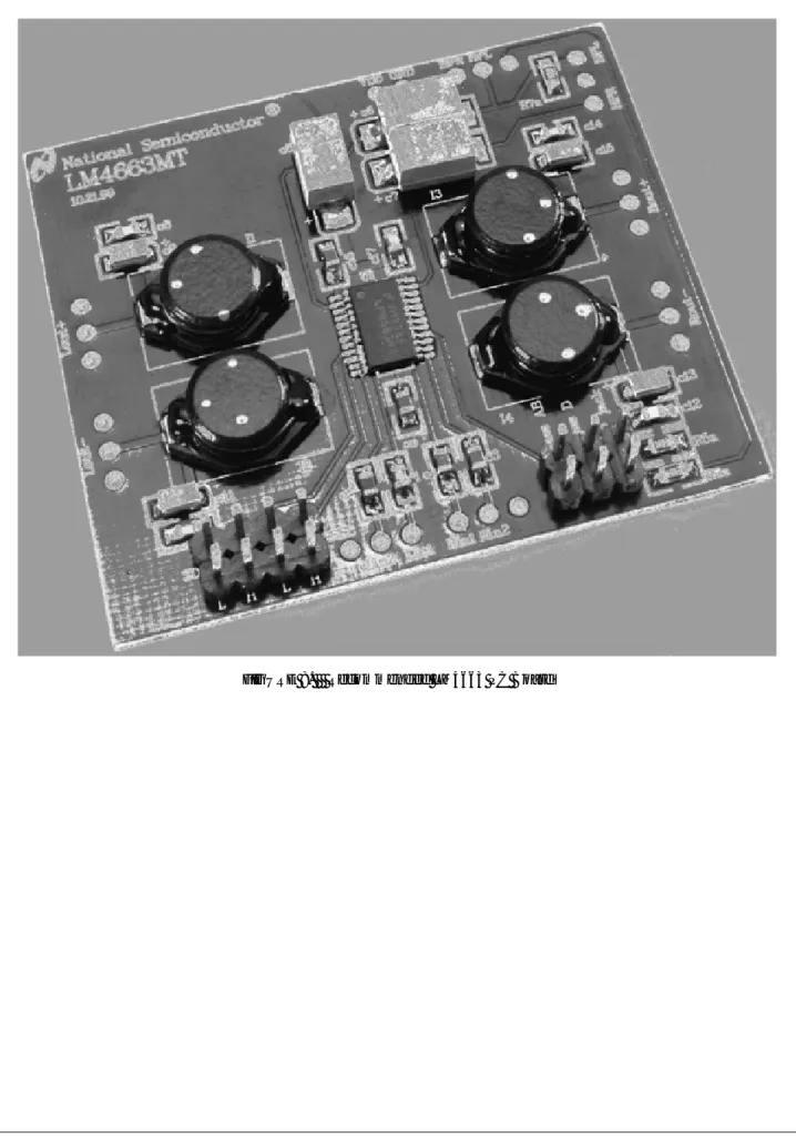 FIGURE 8.    Recommended LM4663 PC Board