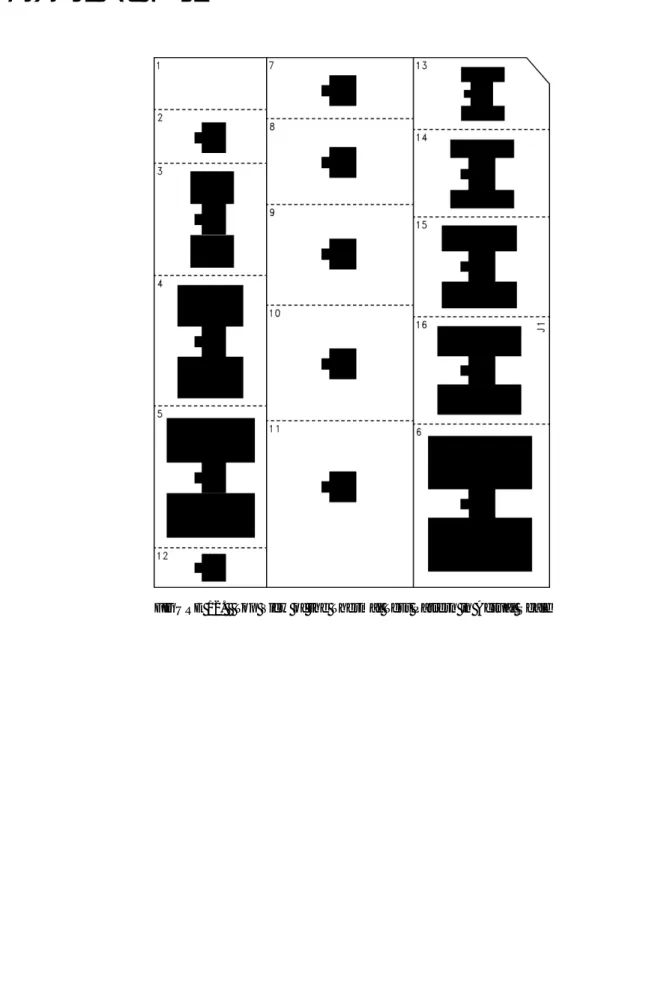 FIGURE 12.   Top View of the Thermal Test Pattern in Actual Scale