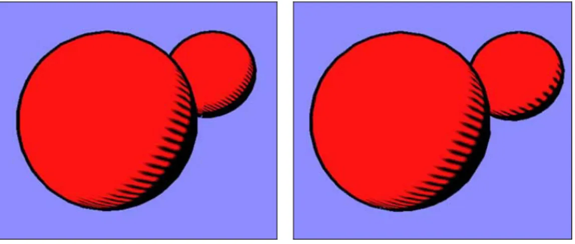 図 6-10a   MIP-MAP なし              図 6-10b  MIP-MAP あり 