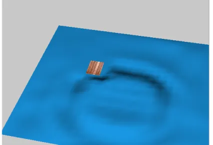 図 3.1: シミュレーションの実行画像