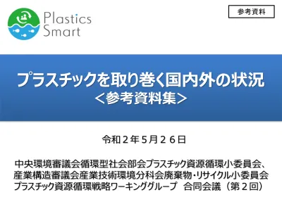 プラスチック を 取り巻く 国内 外 の 状況