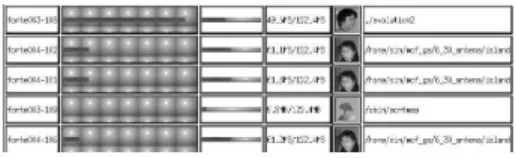 Fig. 1 HTML output application output displayed through mozilla