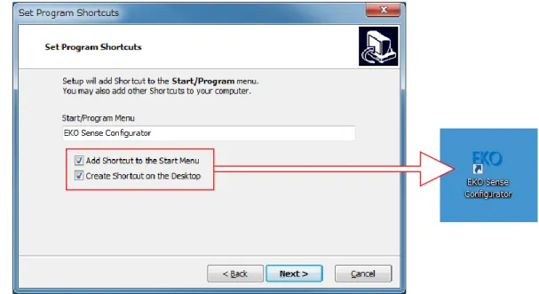 図 A-4. Setup Complete 画面 図A-3. Set Program Shortcuts 画面 