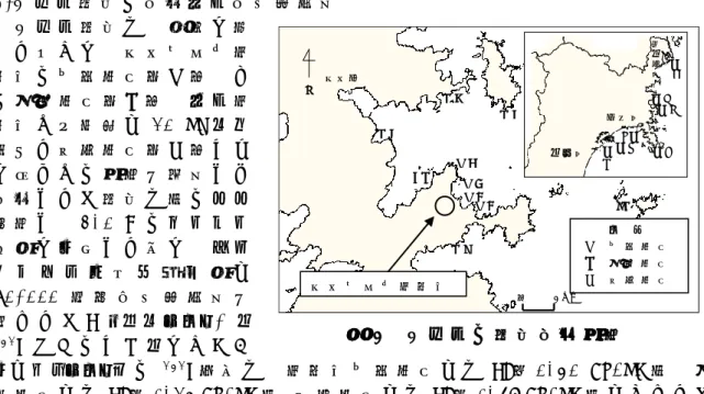 図 1   ア ラ メ の 試 料 採 取 地 点●B ●A ●C ●D E× ×F ×G  I× ×H ×J  □K L□  □M  □N □□O P  □ 仙台市 石巻市 気仙沼女川町 市N Q Ⅱ － ４ 宮 城 県 に お け る 海 藻 の ア ラ メ 中 に 検 出 さ れ る 放 射 性 ヨ ウ 素 に つ い て                        宮 城 県 原 子 力 セ ン タ ー                                         木 村 昭 裕