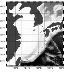 Fig. 3 8 月 1 日～ 4 日のクロロフィル a 濃度（左）および DIN 濃度（右）の鉛直分布（クロロフィル a 濃度 は 20 mg m -3 ずつずらして描画） 黄海・東シナ海の高精度海面高度計データセットの作成 名古屋大学地球水循環研究センター 森本 昭彦１．研究の目的東シナ海・黄海では富栄養化や大型クラゲの大発生など様々な環境問題が発生しておりその影響は日本海まで及んでいる。これらの問題に対処するためには、東シナ海・黄海から日本海への物質輸送過程を明らかにする必要がある。しかし、観測データ