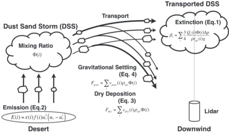 Figure 1. Schematic diagram of the size-resolved inversion. 
