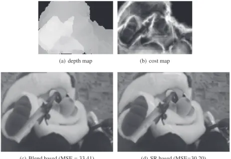 Fig. 14 Results using Doll dataset with larger baseline setting.
