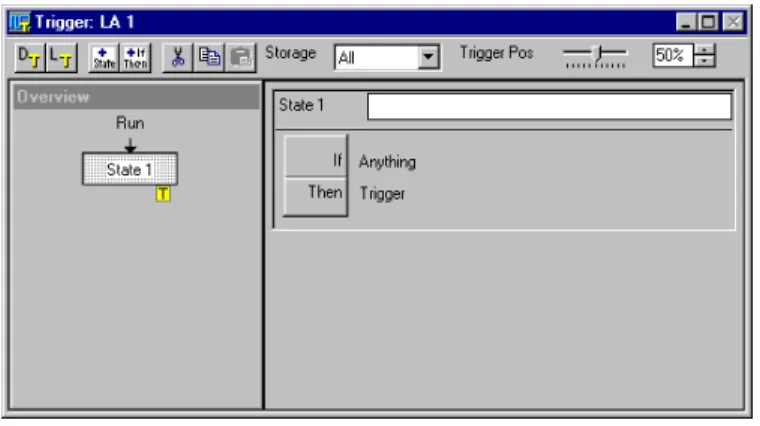 図 1-29： DSO モジュールの[Trigger]ウィンドウ 