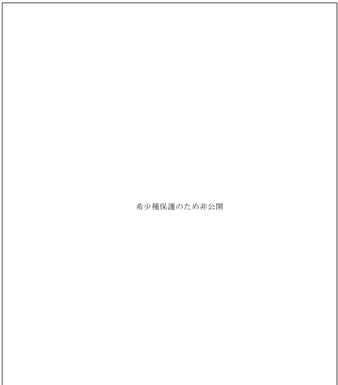 図 3-5  重要な種等の確認位置（鳥類・秋季） 