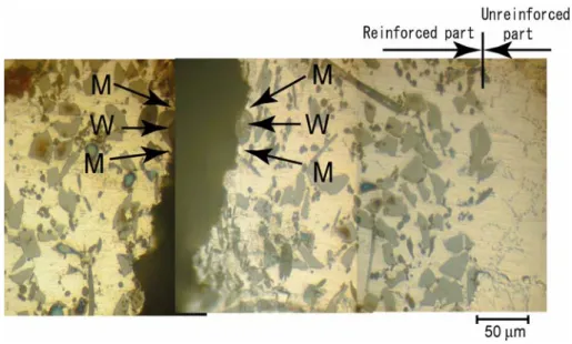 Fig. 3.6 Matching surface view of fatigue fractured specimen under cyclic loading,  maximum stress σ max = 156  MPa,  N f = 5 