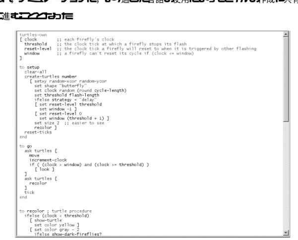 図 2.3 Netlogo  
