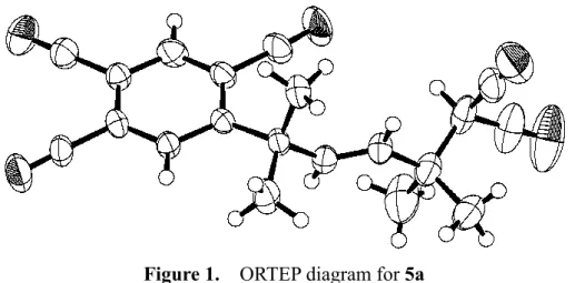 Figure 1.  ORTEP diagram for  5a 