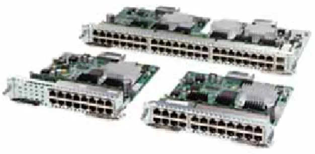 図 1  Cisco Enhanced EtherSwitch サービス モジュール 