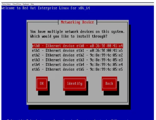 図 3: eth0 Ethernet デバイスが LOM に割り当てられなくなる  