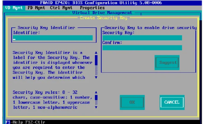 図  4: Create Security Key (FW 24.7.0-0061) 