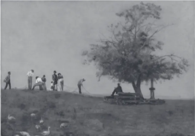 Figure 3. Thomas Eakins ― Mending the Net