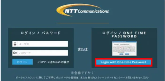 図  2-13  2.  ビジネスポータルの「ログイン」画面が表示されます。  「パスワードの再設定はこちら」をクリックします。  図  2-14  3.  「本人確認」画面が表示された後、ユーザ登録時に登録されたメールアドレス／氏名 ／連絡先電話番号（ハイフンなし）を入力します。入力完了後、「パスワード設定へ」を クリックします。  図  2-15 