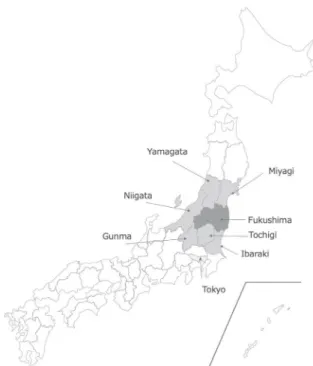 Figure 1 Targeted prefectures3 