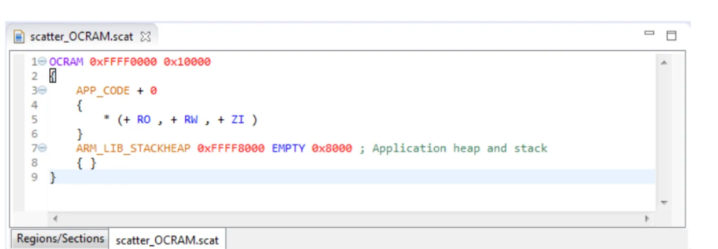 図 10: Scatter OCRAM Code Snippet