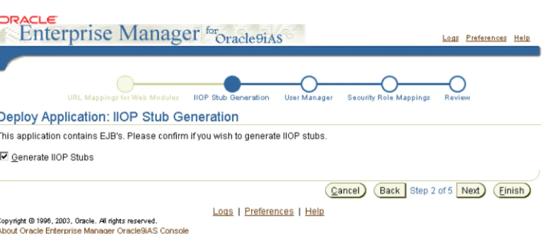 図 図 6-3 Oracle Enterprise Manager 10g のポート構成 のポート構成 のポート構成 のポート構成