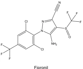 Fig. 1      Chemical structure of fipronil 