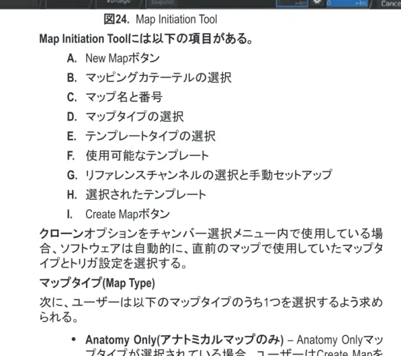 図 24.  Map Initiation Tool