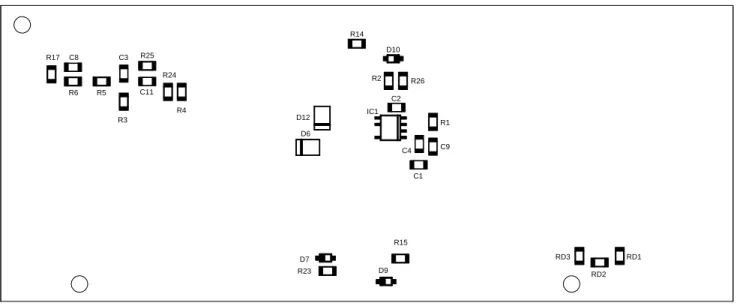 Figure 39. Component Placement on the Bottom Side (Bottom View)