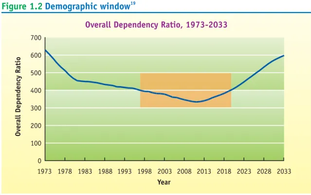Figure 1.2 Demographic window 19
