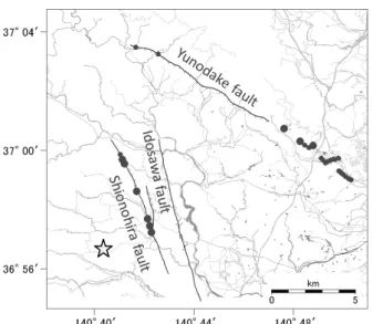Fig. 6  The hypocenter distribution of aftershocks of  the main shock relocated by the DD method