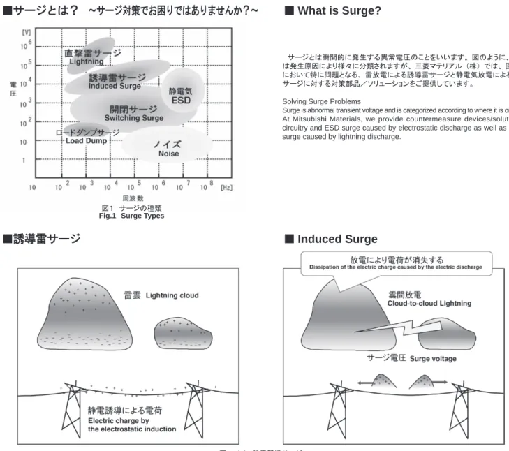 図 2 （ b ）　電磁誘導サージ Fig. 2(b) Electromagnetic induction surge