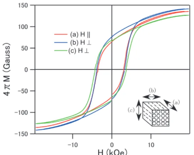 Fig. 4. Magnetic hysteresis loops of the porous BaFe 12 O 19