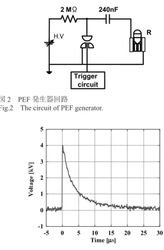 図 2　PEF 発生器回路