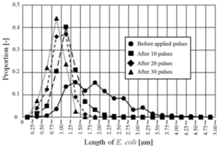 図 14　－5.3 kV 印加時の算出した生菌率と実験結果の比較