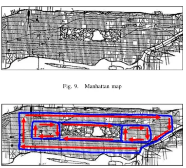 Fig. 9. Manhattan map
