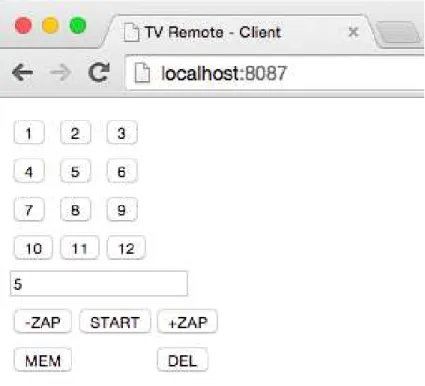 Fig. 9. The client UI that uses the Web API animated by Webly Walk-Through