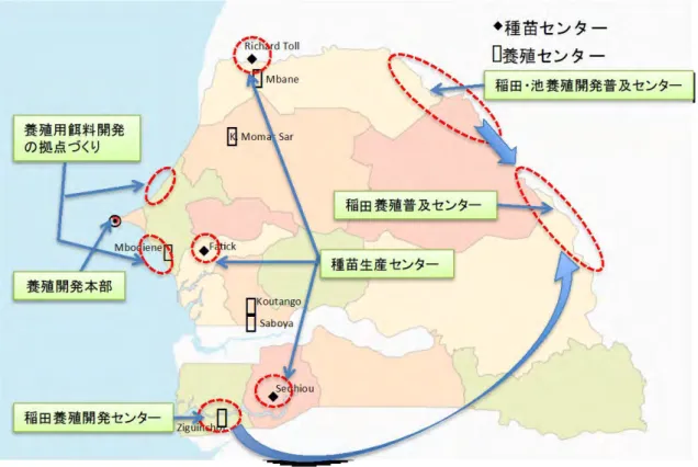 図 26  包括的養殖開発のイメージ 