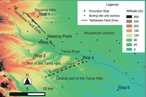 Fig.  3 . Stratigraphy of the Kazusa  Group. Compiled from Takano 