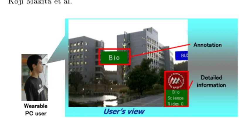 Fig. 1. An example of annotating a real scene.