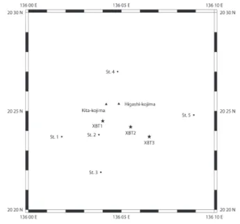 Fig. 1.  Investigation 　 site (Okinotorisima)