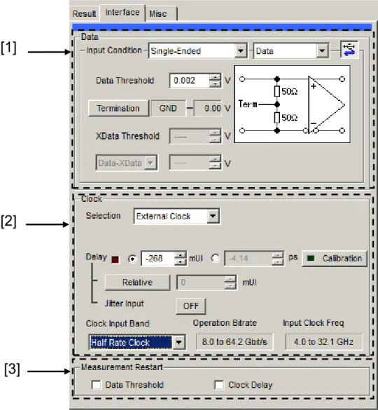 図 4.4.1-1  Interface 設定画面