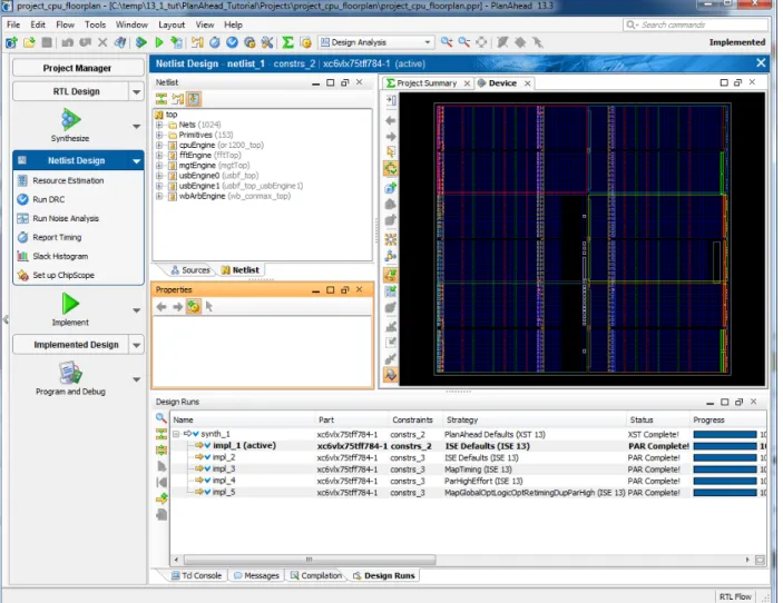 図 5 : [Netlist Design] ビューの CPU ネットリスト 