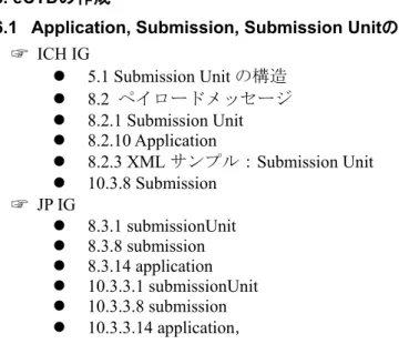 図   6-1 eCTD General Information  画面