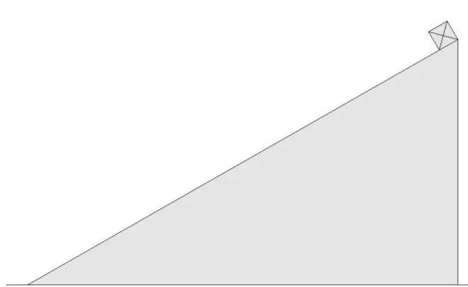 図 6-14（b）Time(x10 -2 s) = 2.0s 時の位置 
