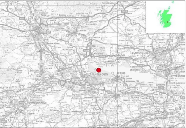 図  44  プロジェクトサイト  地図 