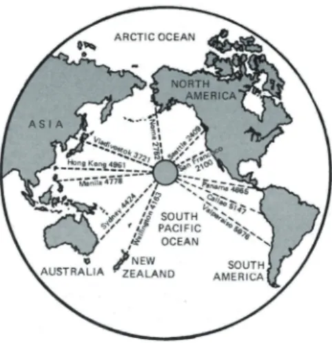 図 1  「 Hawaii-Crossroads of the Pacific 」