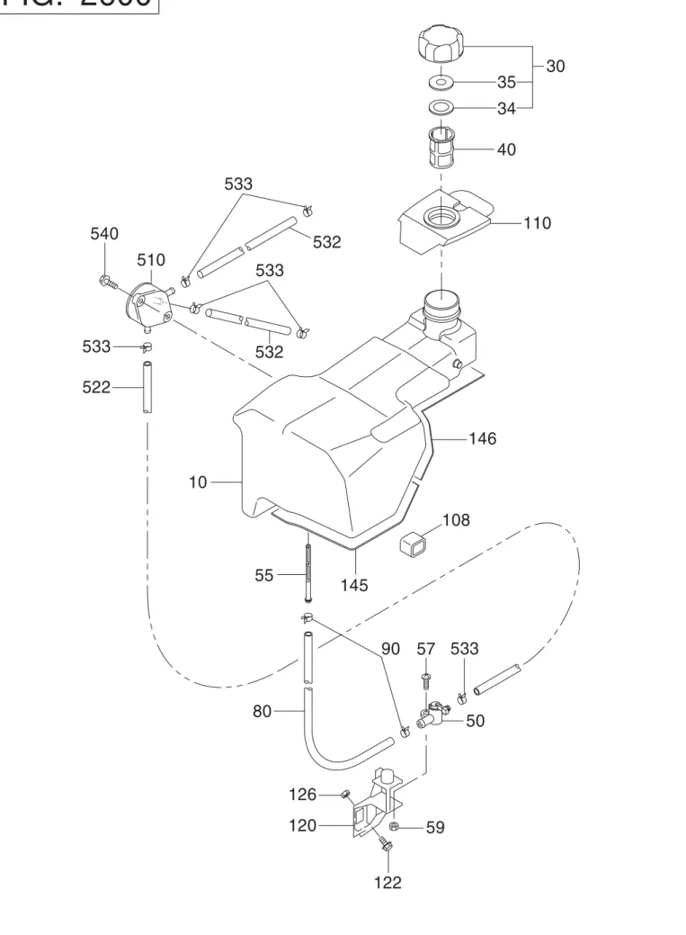 FIG.  2600 34K2600101RAS175401105101081055809050120122126595753353253353353252253314514630403534